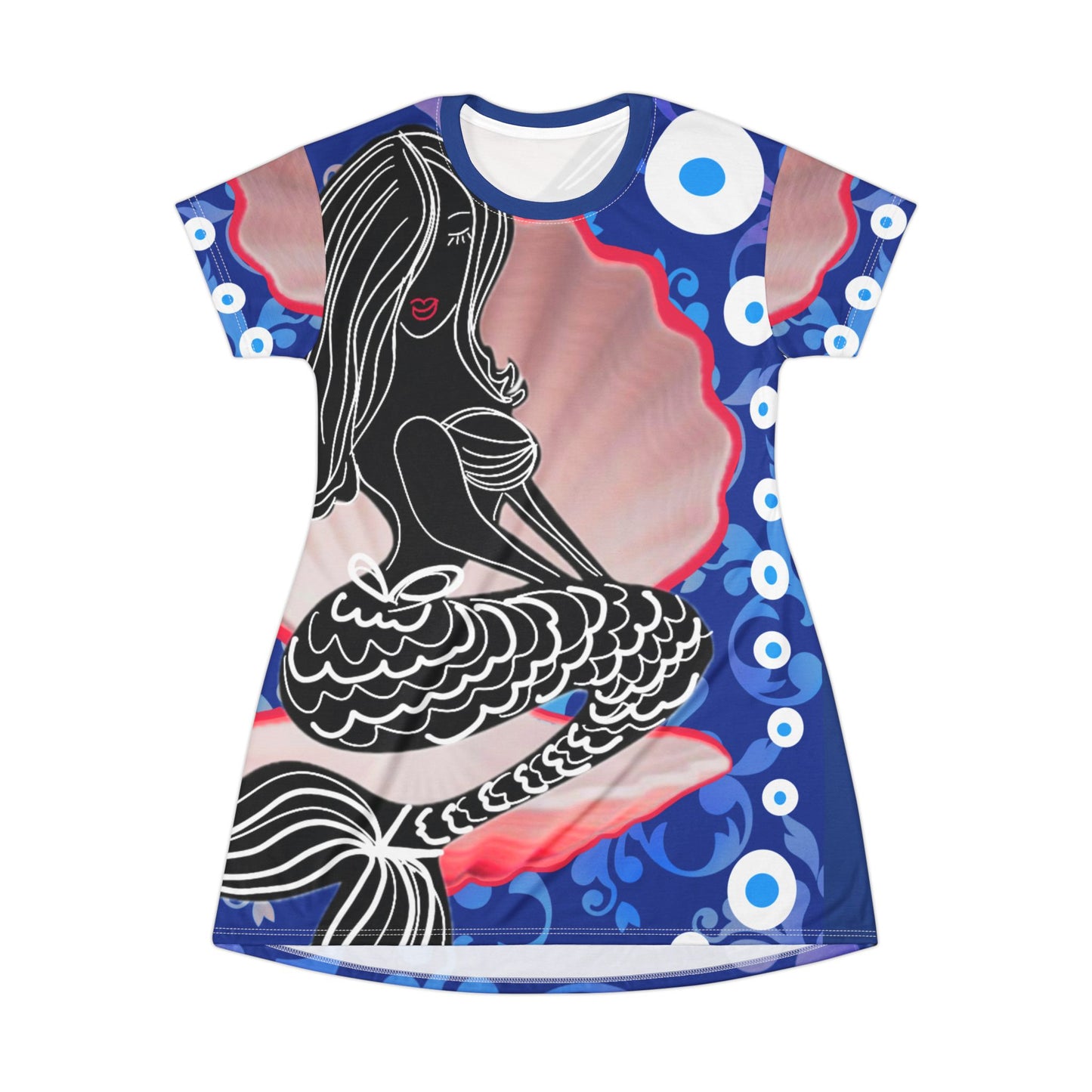 Mermaid Dress - Retro Boho Funky Summer Dress