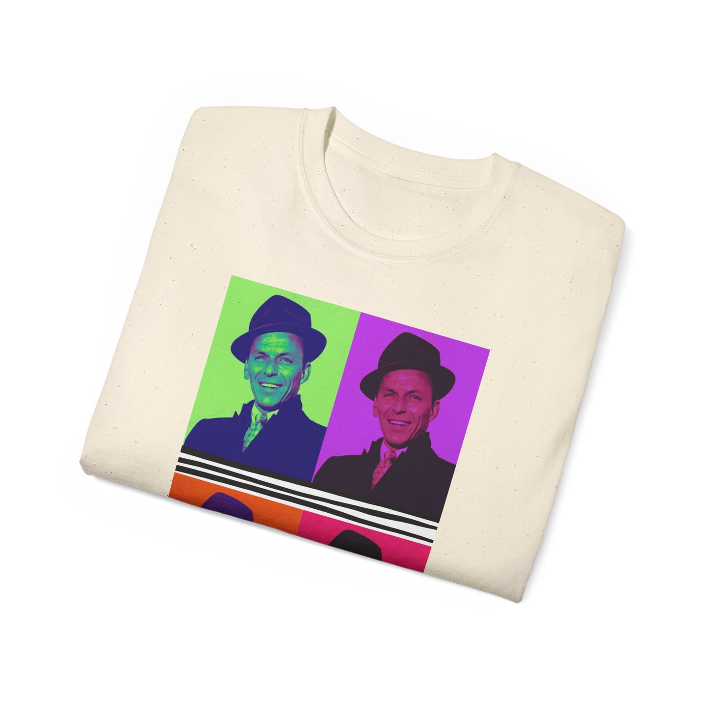 Frank Sinatra Pop Art Inspired - Unisex Graphic T-Shirt - Retro & Boho apparel & fashion