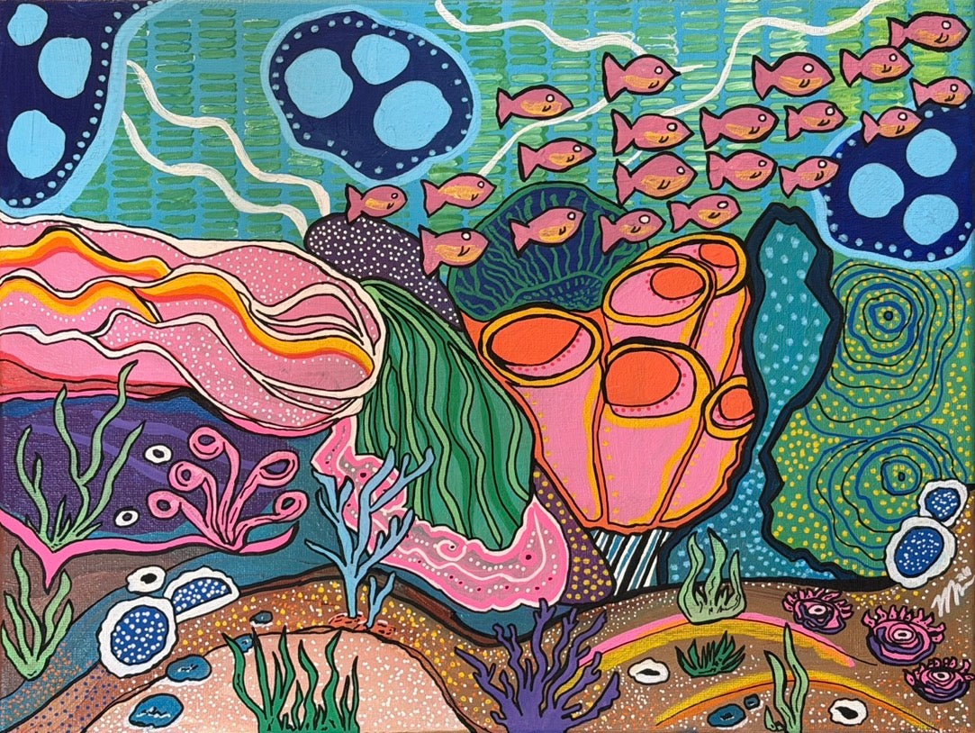 4x6 Print - Swimming Through A Blissful Dream