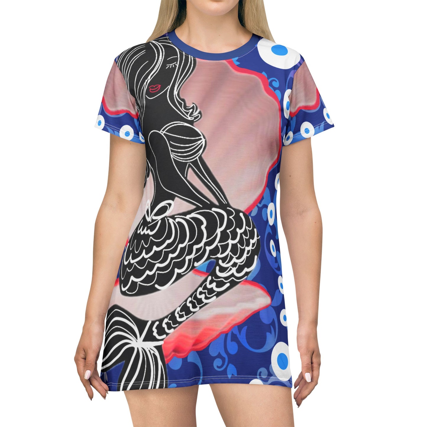 Mermaid Dress - Retro Boho Funky Summer Dress