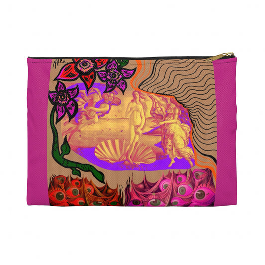 Vibrant Birth of Venus - Small Accessory Bag