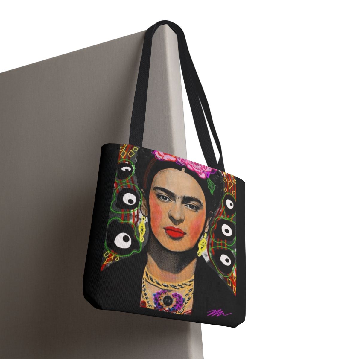 Frida Khalo 16x16 Tote Bag