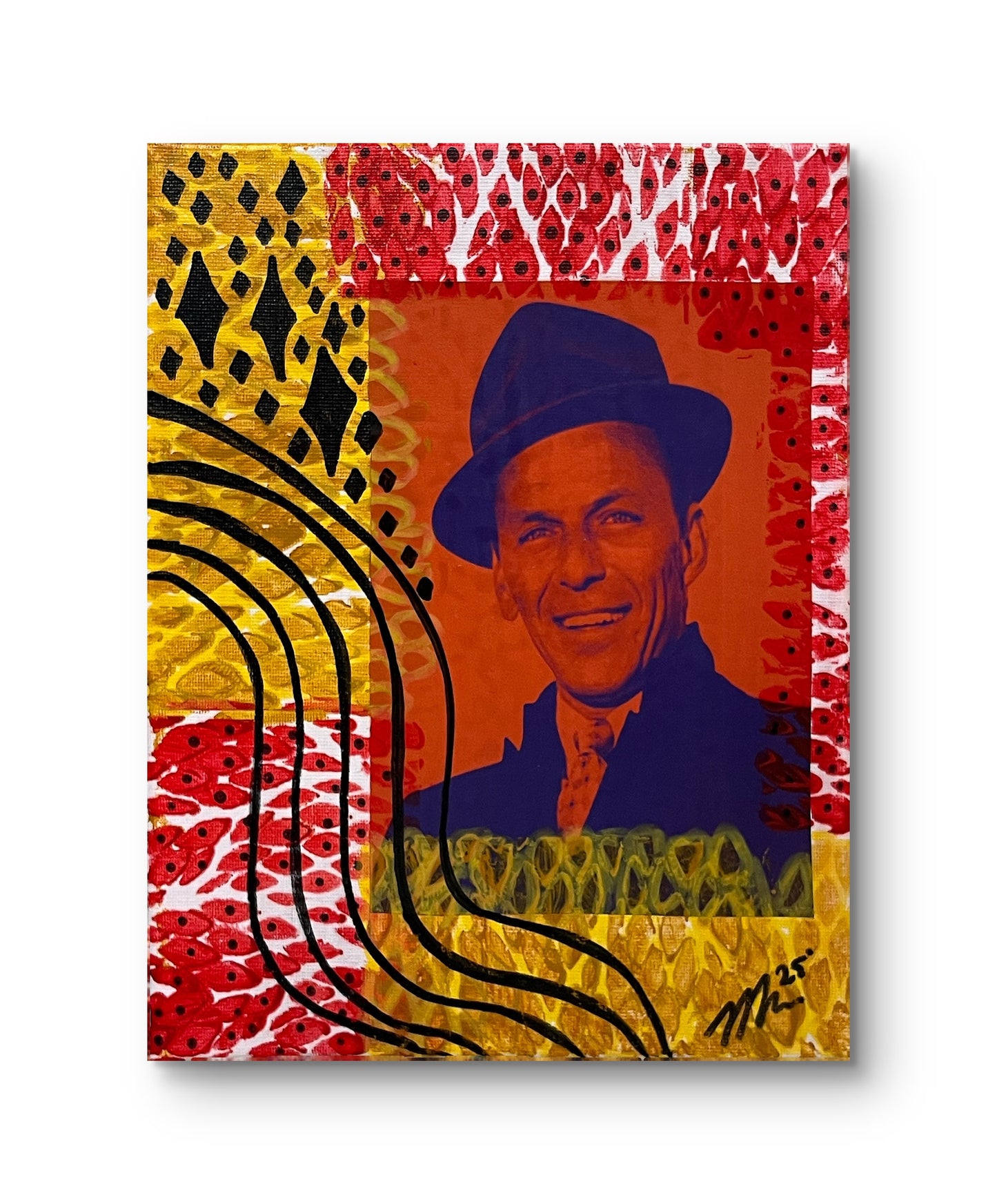 “Retro Frank Sinatra” 8x10 canvas