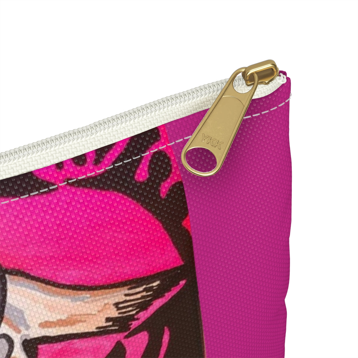 Pink Funky Salvador Dali Small Accessory Bag