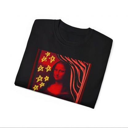 Mona Lisa unisex graphic t-shirt - Artistic apparel & fashion