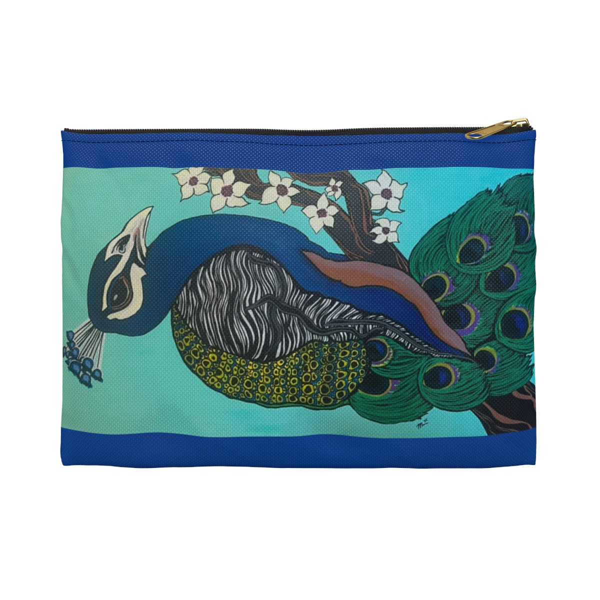 Peacock - Small Accessory Bag