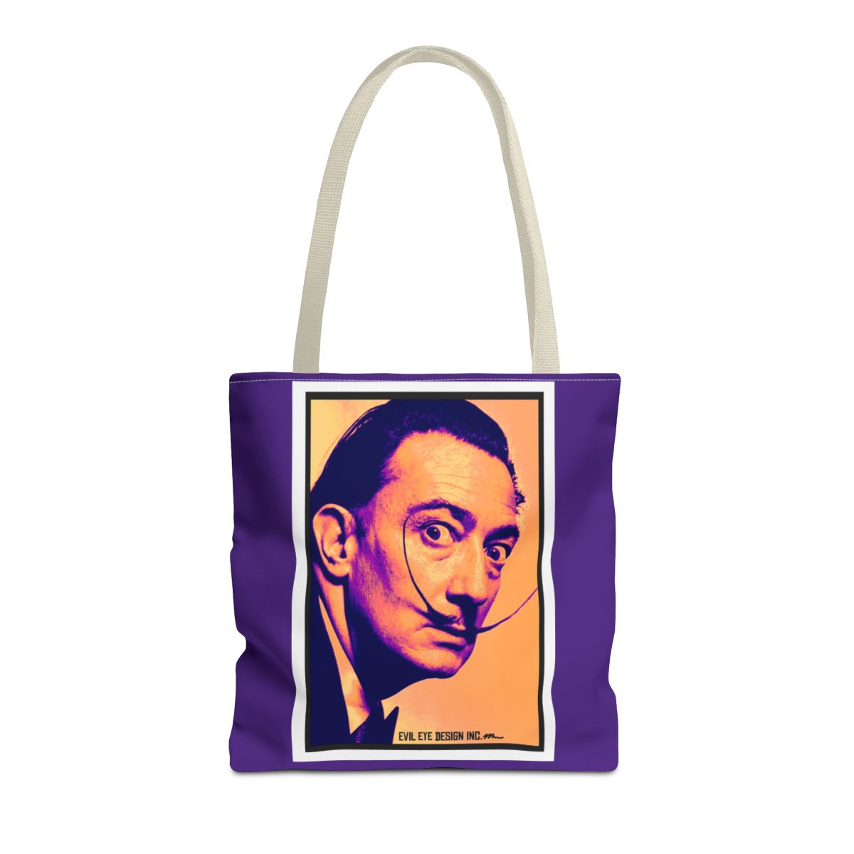 Tote Bag 16x16 - Salvador Dali - Reusable Bag - Retro