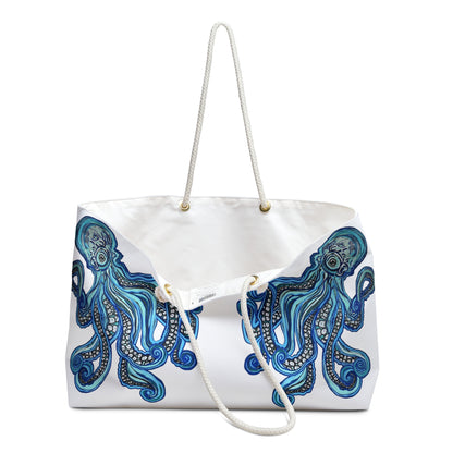 Octopus Weekender Tote Bag - Beach Theme
