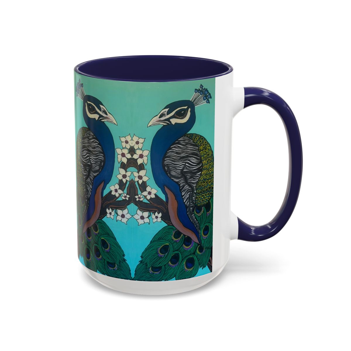 15oz Peacock Mug