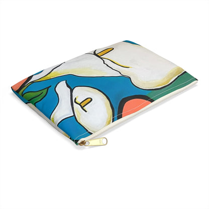Calla Lily Flower Small Accessory Bag