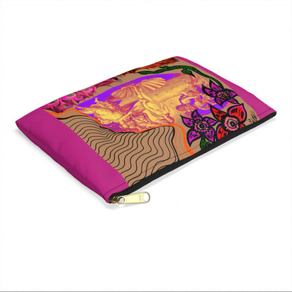 Vibrant Birth of Venus - Small Accessory Bag