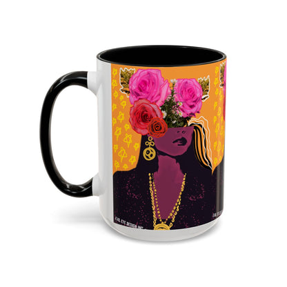 “Iconic” Boho Modern Retro Chic - 15oz Ceramic Mug