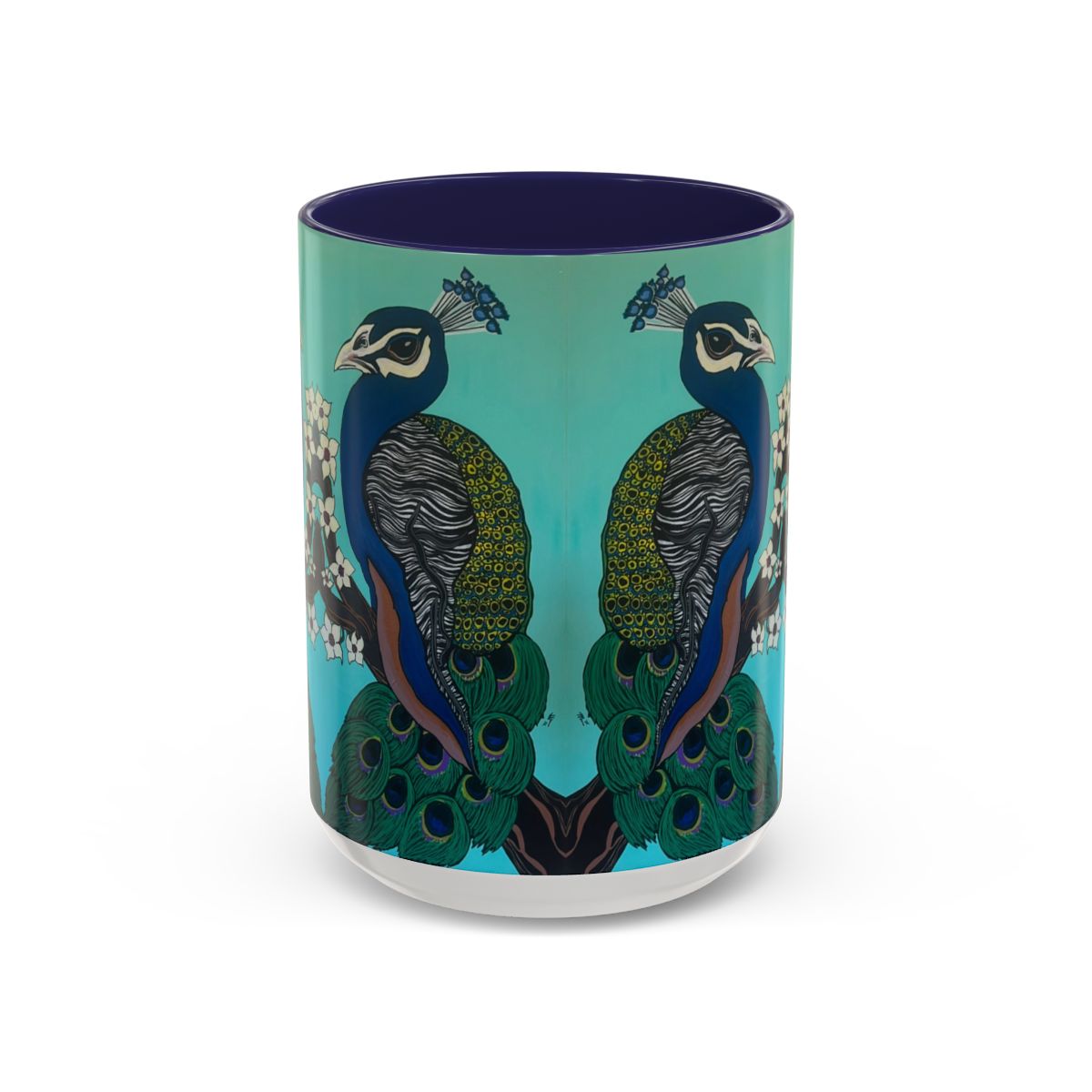 15oz Peacock Mug