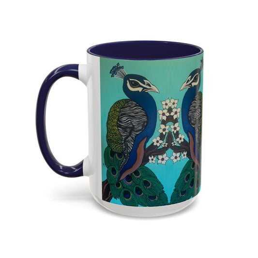 15oz Peacock Mug