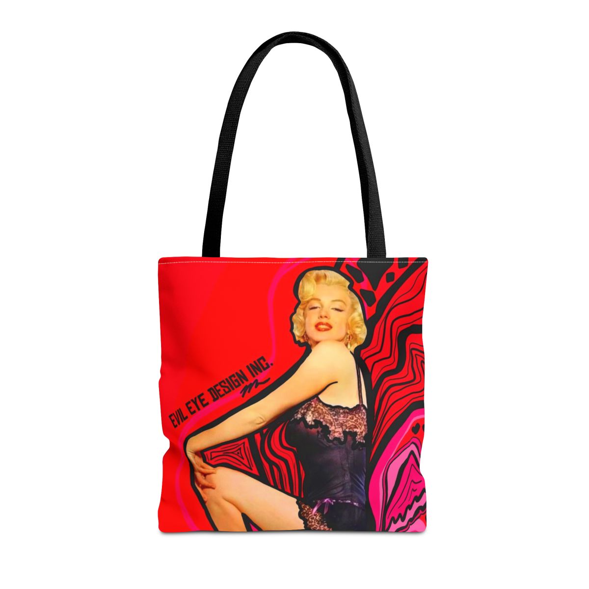 Tote Bag - Marilyn Monroe - 16x16 - Classic Hollywood - Retro vibrant boho style
