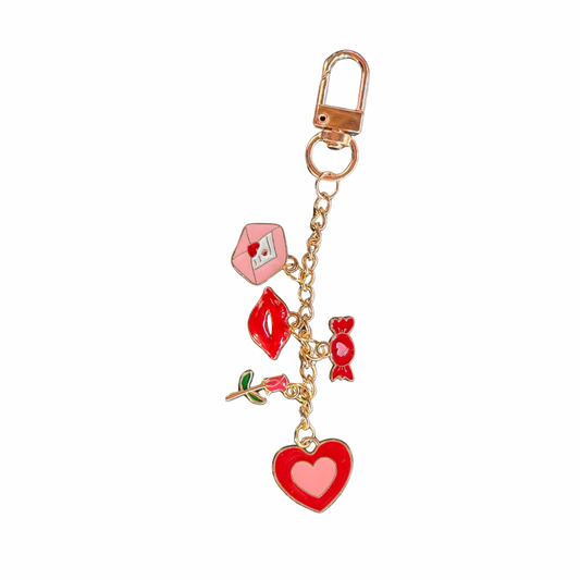 Valentine’s Day Charm Keychain