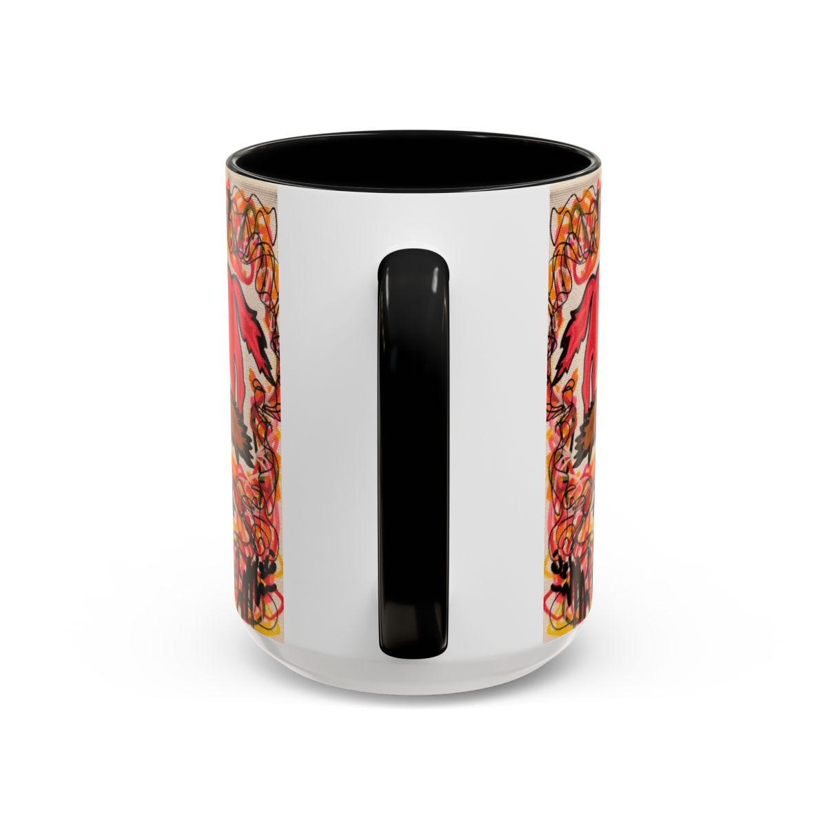 Abstract Year of the Horse 2026 - 15oz Ceramic Mug