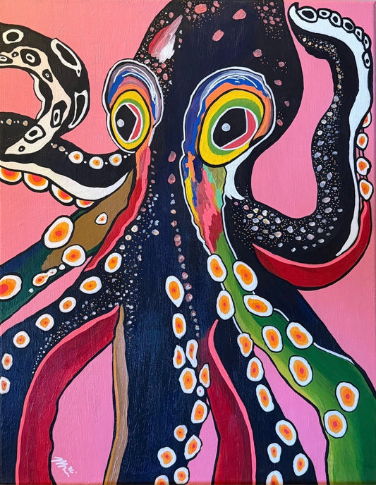 4x6 Print - Pulpo Pop (Octopus Pop)